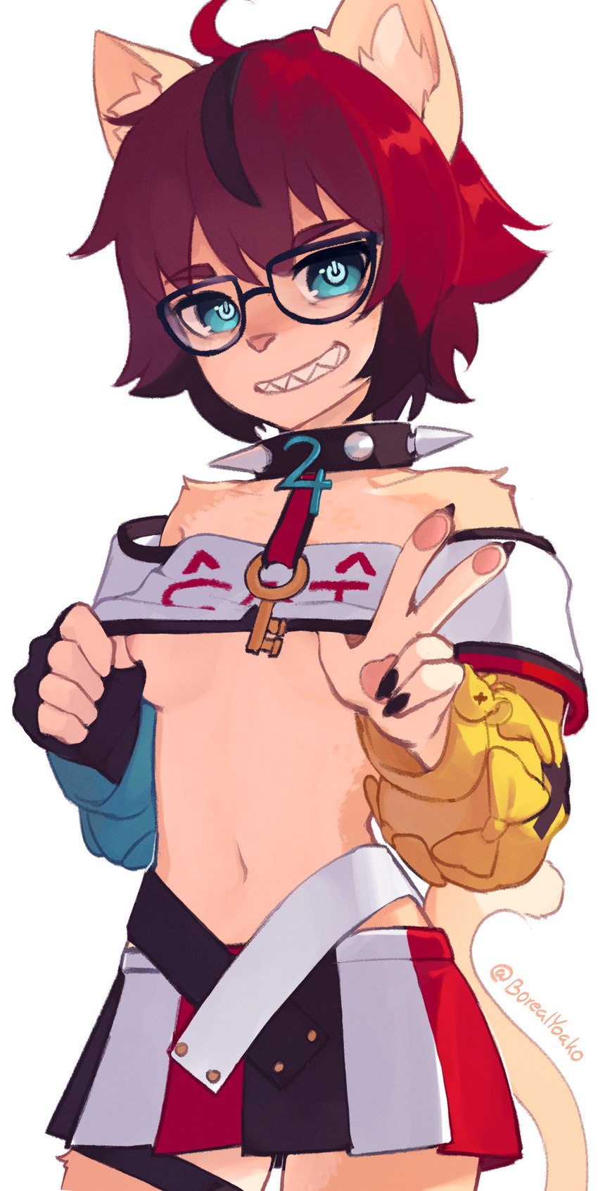 aeiou and hakos baelz (hololive en and etc) created by yoako