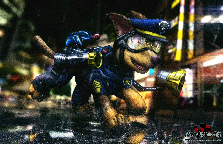 chase (paw patrol) created by metadragonart