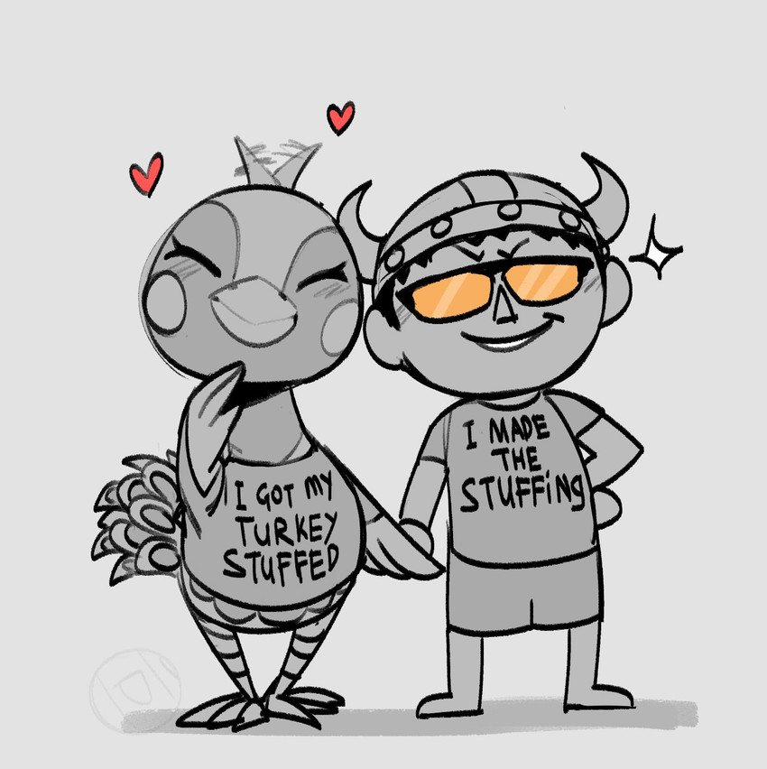 joel, phoebe, and villager (european mythology and etc) created by krekk0v