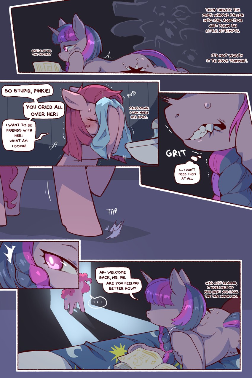 pinkie pie and twilight sparkle (friendship is magic and etc) created by cold-blooded-twilight