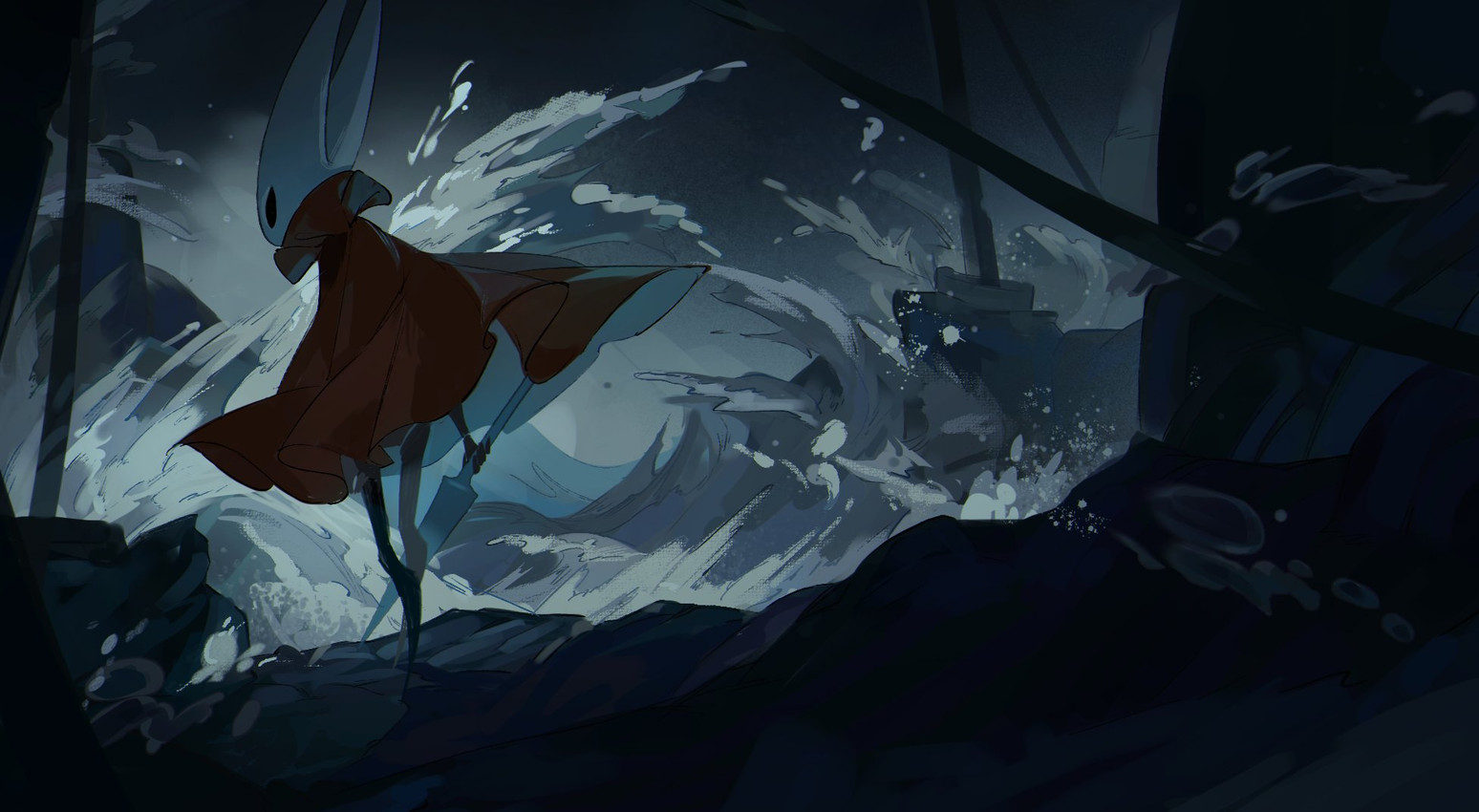 hornet (hollow knight (franchise) and etc) created by momosannnnnnn