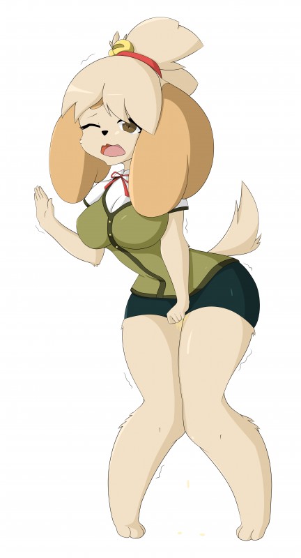 isabelle (animal crossing and etc) created by nodah worden