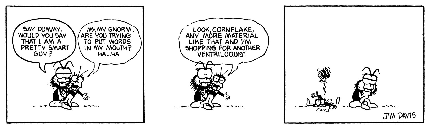 gnorm gnat (gnorm gnat (series) and etc) created by jim davis (artist)