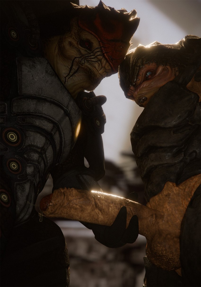 grunt and urdnot wrex (electronic arts and etc) created by rooking