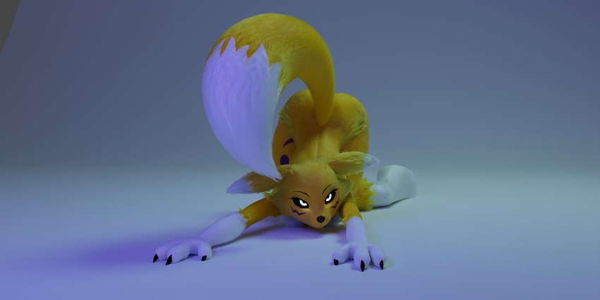 renamon (bandai namco and etc) created by licath