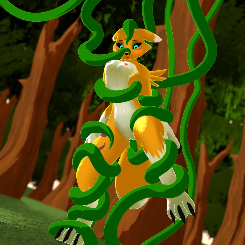 renamon (bandai namco and etc) created by smexyneko