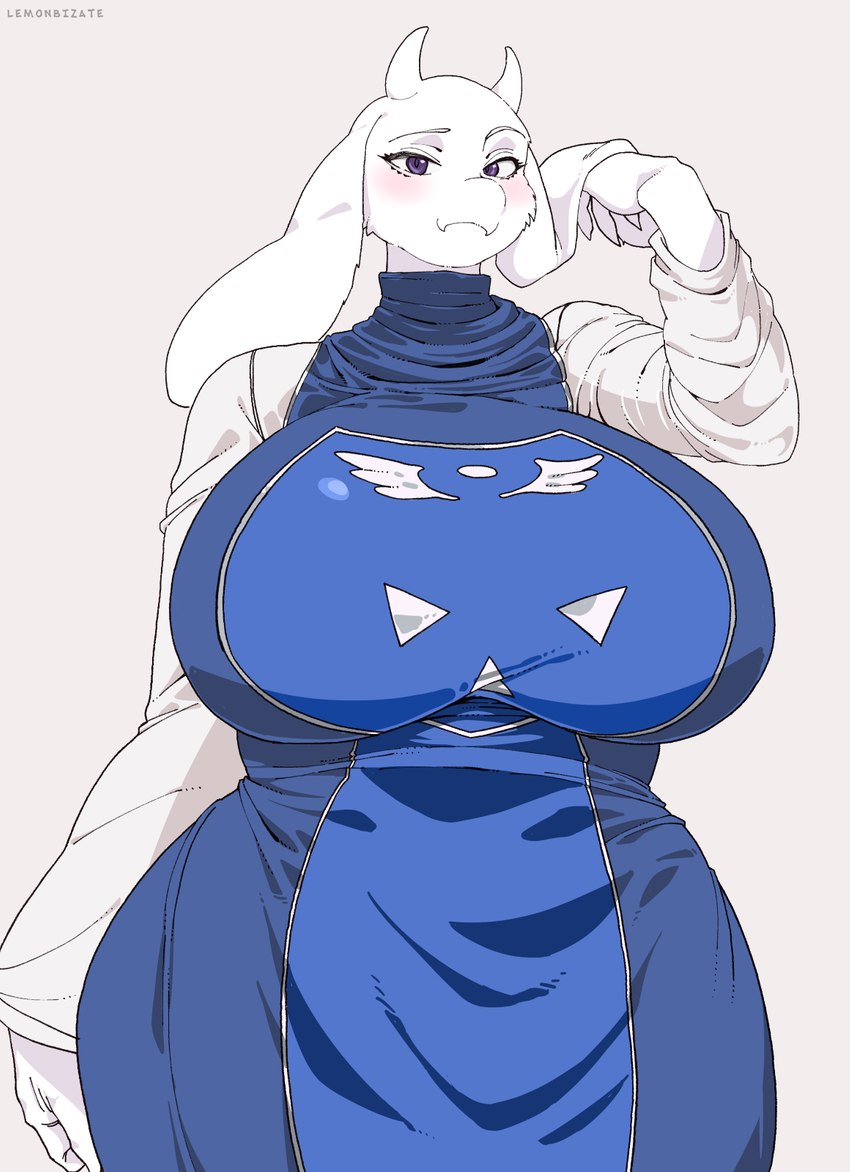 toriel (undertale (series) and etc) created by lemonbizate