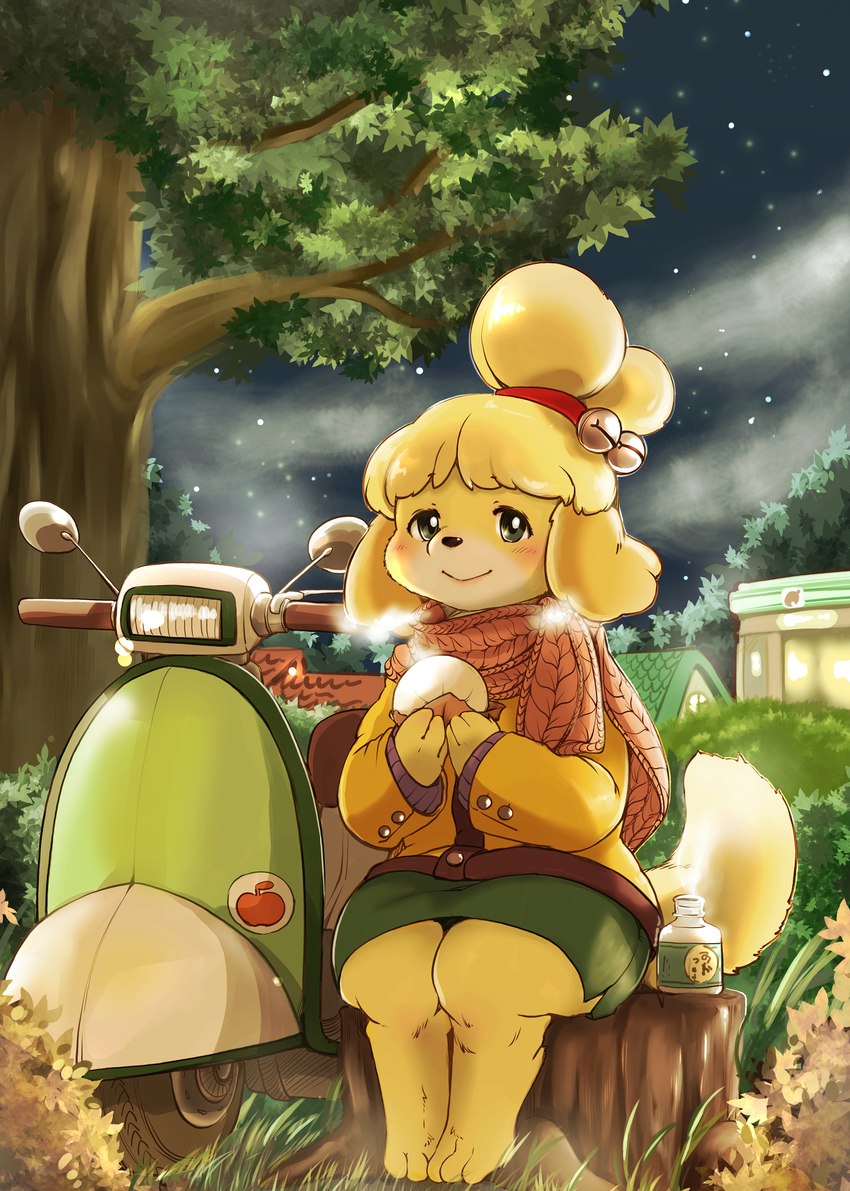 isabelle (animal crossing and etc) created by setouchi kurage