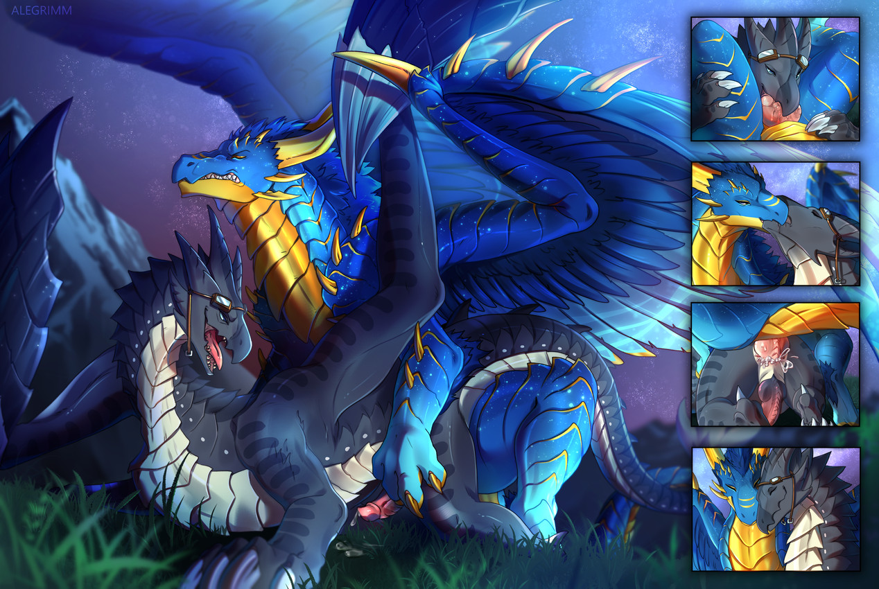 fatehunter and zenith (european mythology and etc) created by alegrimm