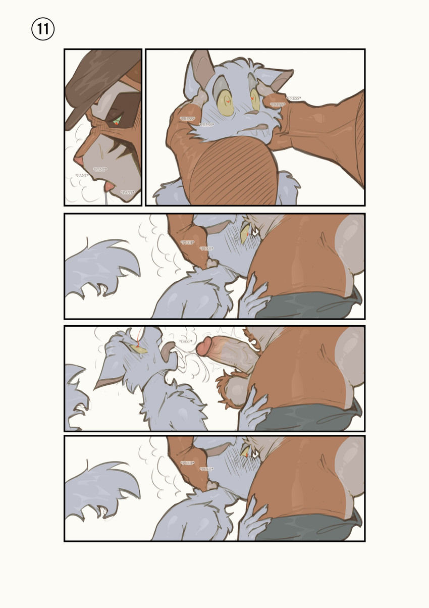 viktor vasko and virgil (lackadaisy) created by scottdeer