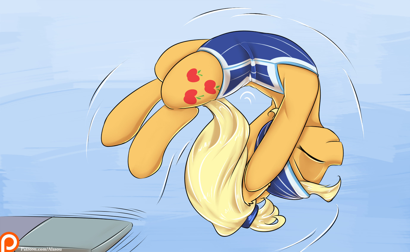 applejack (friendship is magic and etc) created by alasou