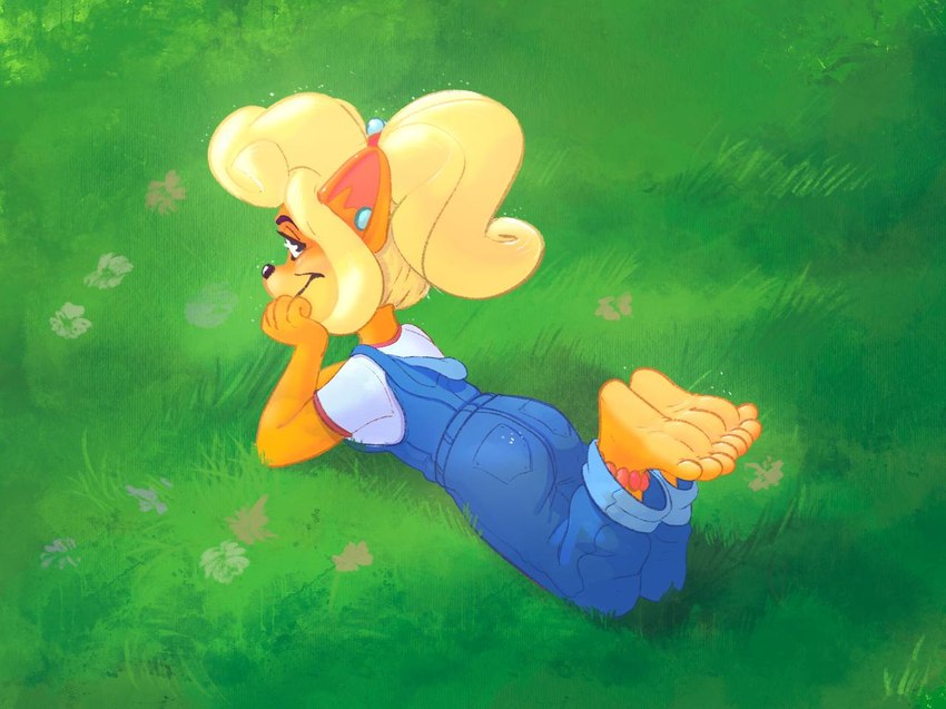 coco bandicoot (crash bandicoot (series) and etc) created by coyoteesquire