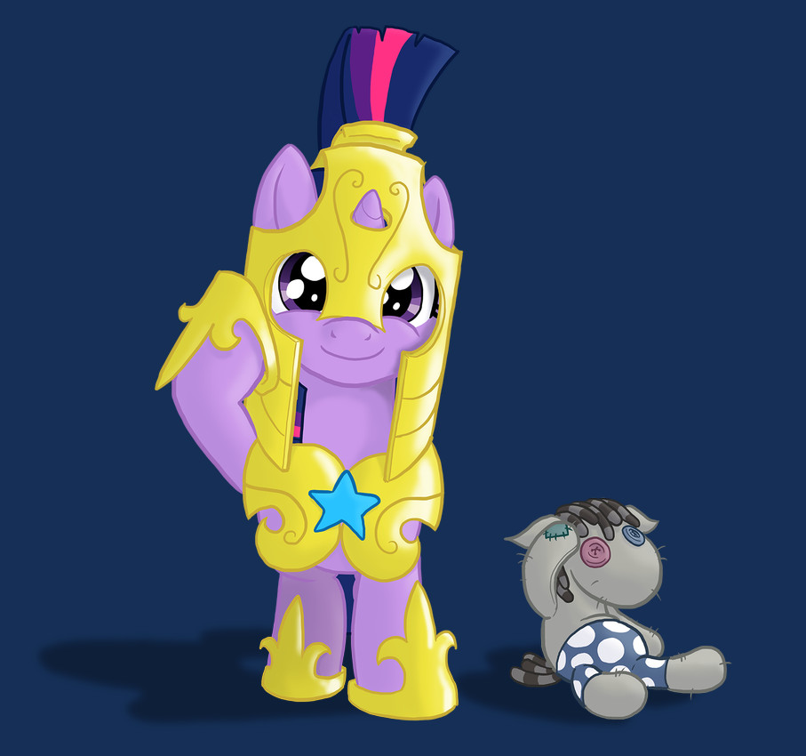 smartypants and twilight sparkle (friendship is magic and etc) created by muffinshire