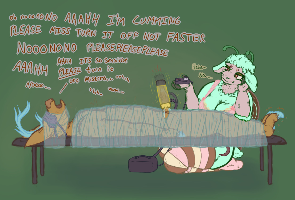 delilah and raymond created by axentooth