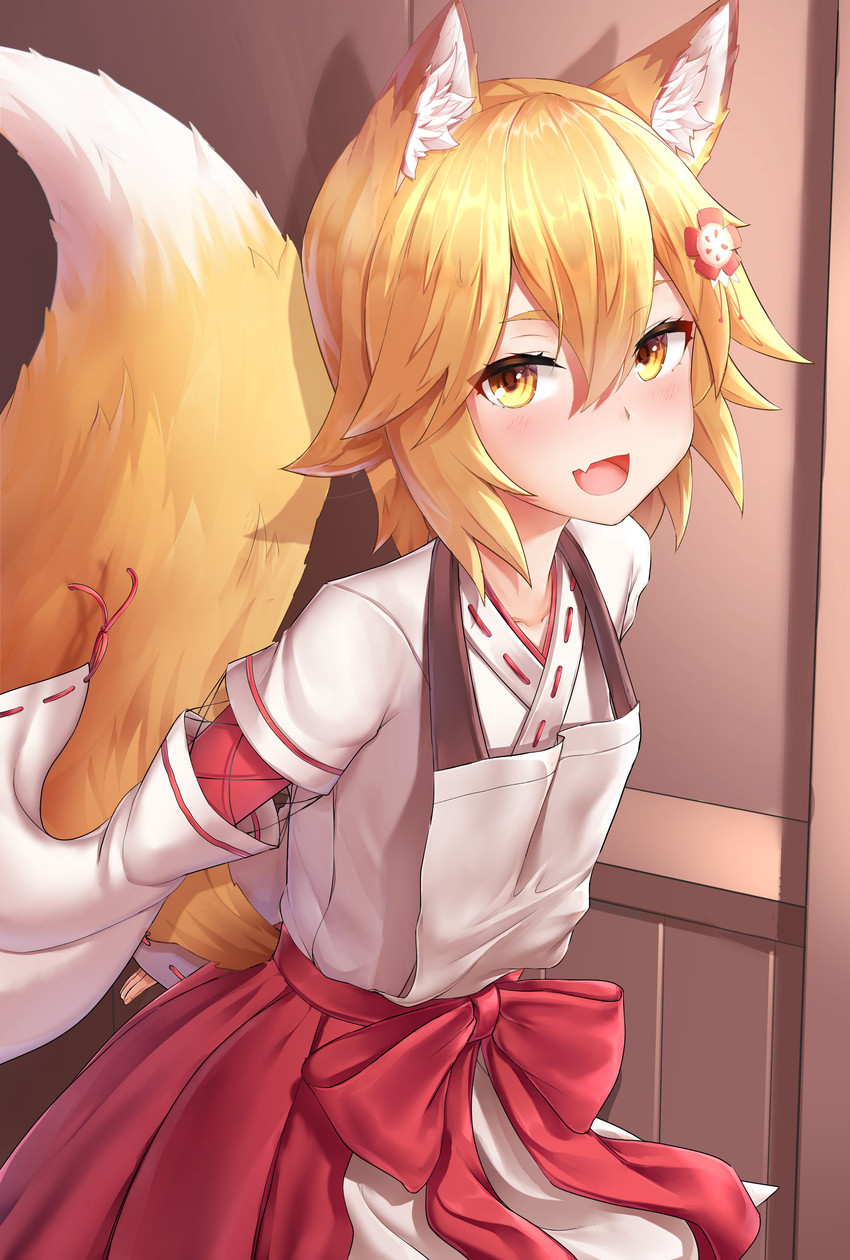 senko-san (sewayaki kitsune no senko-san) created by oxenia