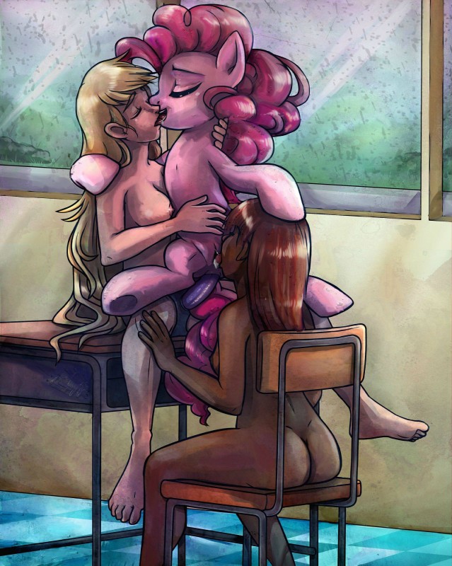 applejack and pinkie pie (friendship is magic and etc) created by buttercup saiyan