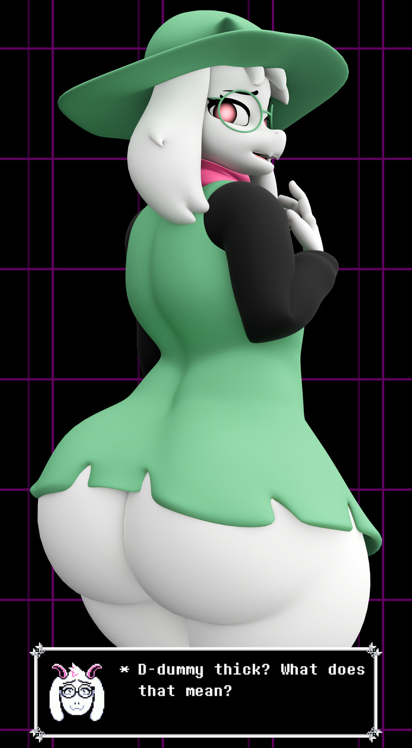 ralsei (undertale (series) and etc) created by kovasfox