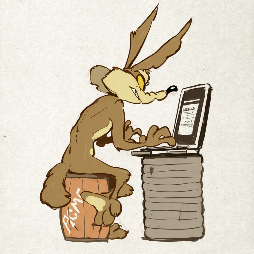 wile e. coyote (warner brothers and etc) created by edtropolis