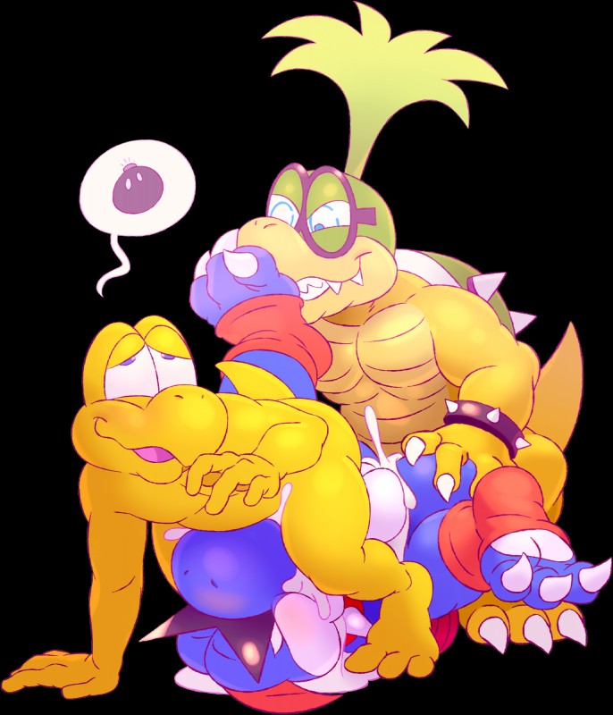 boshi, iggy koopa, and koopaling (super mario rpg legend of the seven stars and etc) created by tderek99