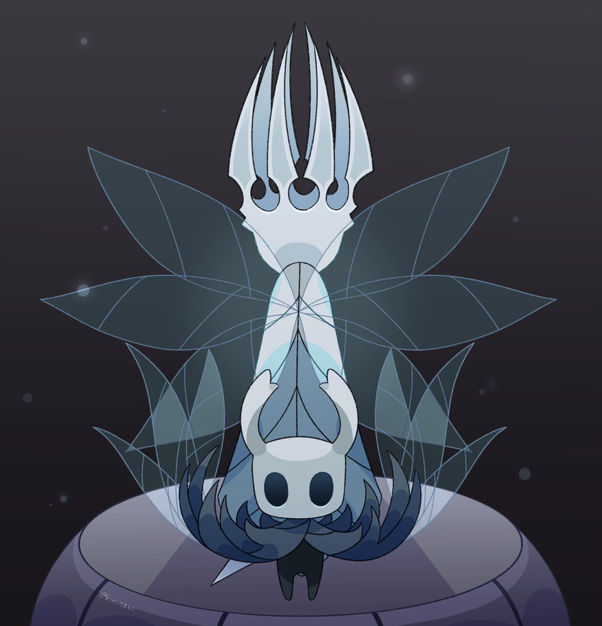pale king and the knight (hollow knight (franchise) and etc) created by kiri 0861