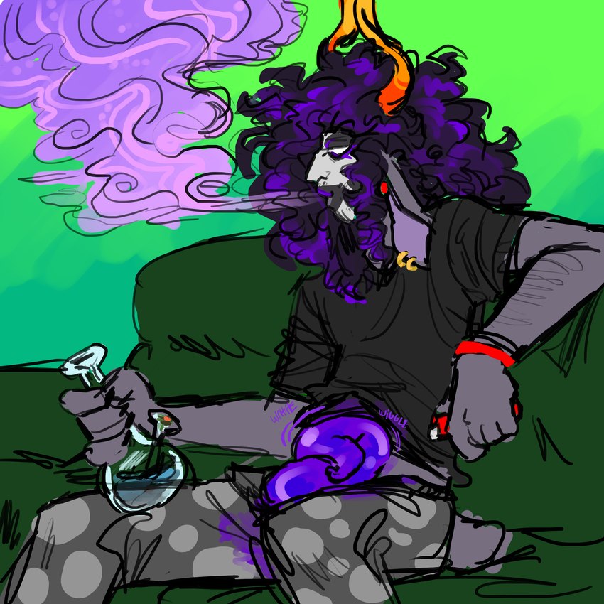 gamzee makara (ms paint adventures and etc) created by concupicentquadrantz