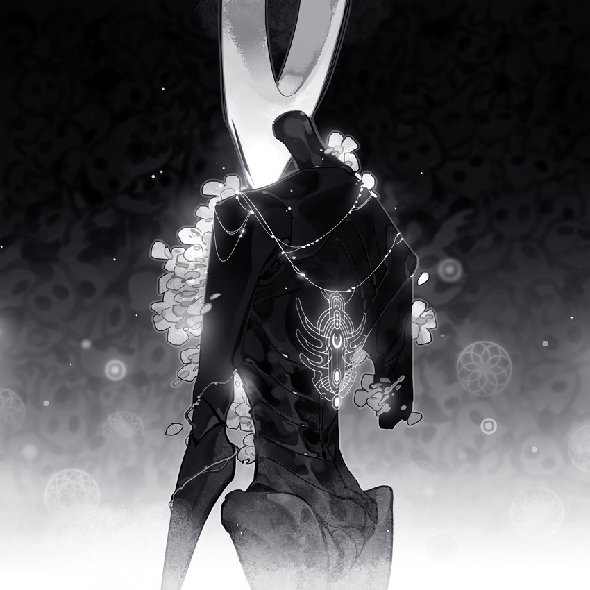 hollow knight and pure vessel (hollow knight and etc) created by darkdog