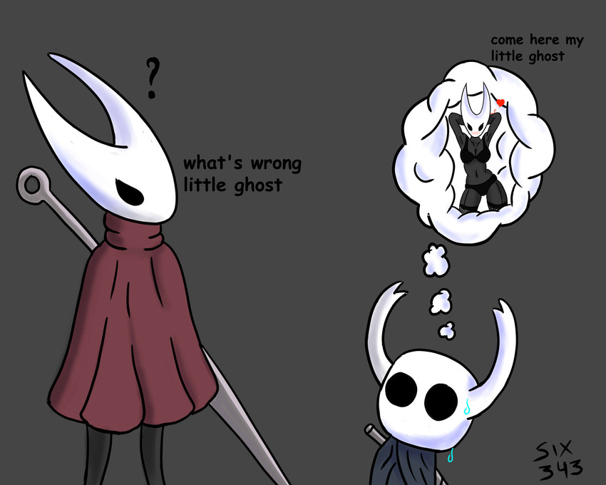 hornet and the knight (hollow knight and etc) created by six343