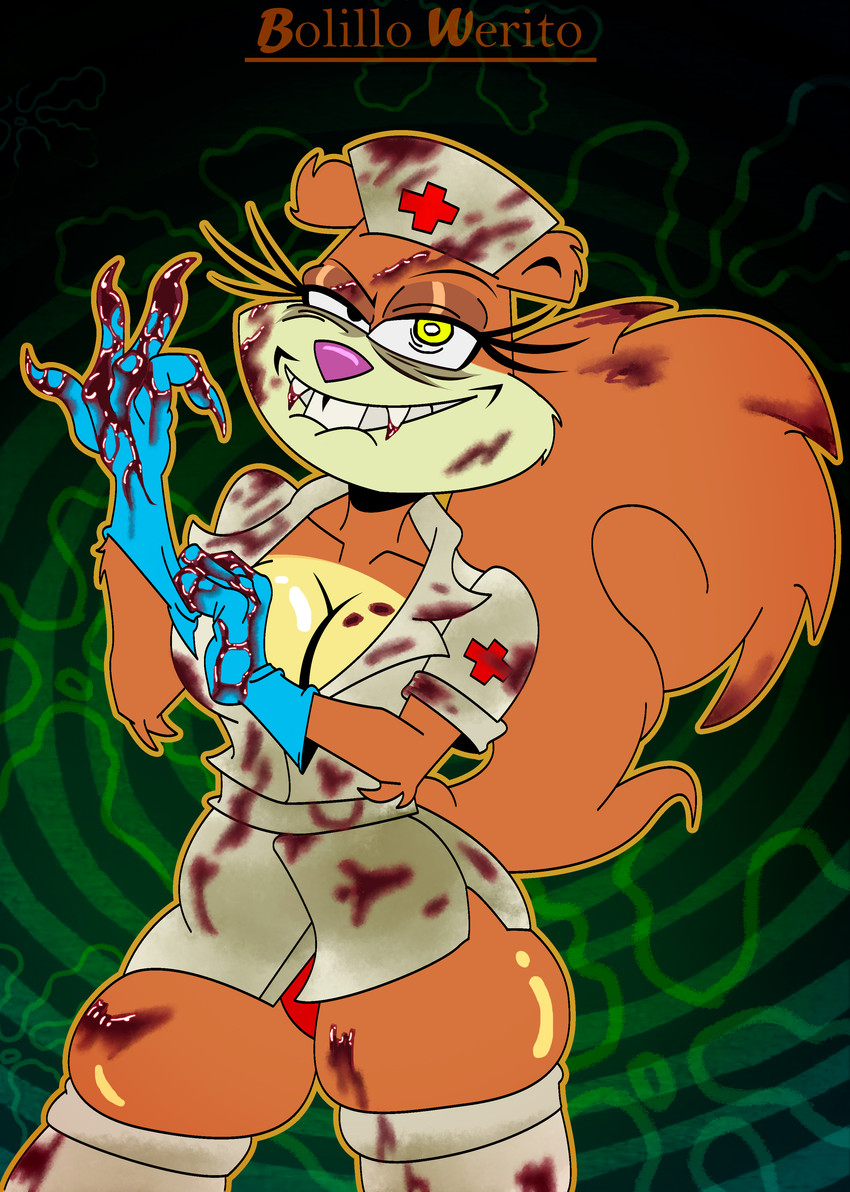 sandy cheeks (spongebob squarepants and etc) created by bolillo werito