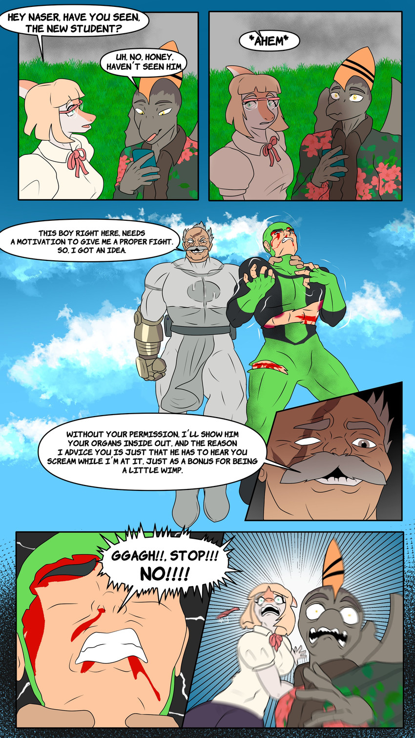 anon, conquest, naomi, and naser (invincible (image comics) and etc) created by fuegosonic93