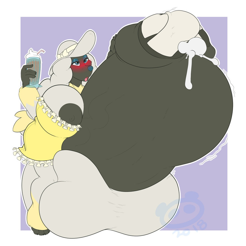 fan character and serena (nintendo and etc) created by panda-chan (artist)