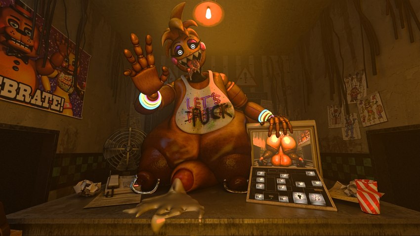 toy chica (five nights at freddy's 2 and etc) created by anonymousfm