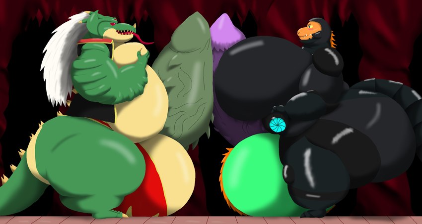 kraid and phil alstroemeria created by alythewolfcat