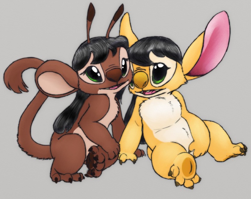 lilo pelekai and lilo pelekai (lilo and stitch and etc) created by petrock