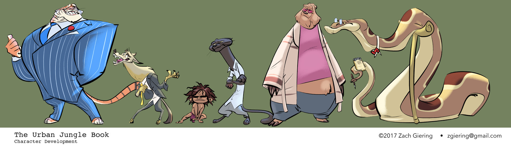 bagheera, kaa, shere khan, tabaqui, mowgli, and etc (the jungle book and etc) created by thephantompencil