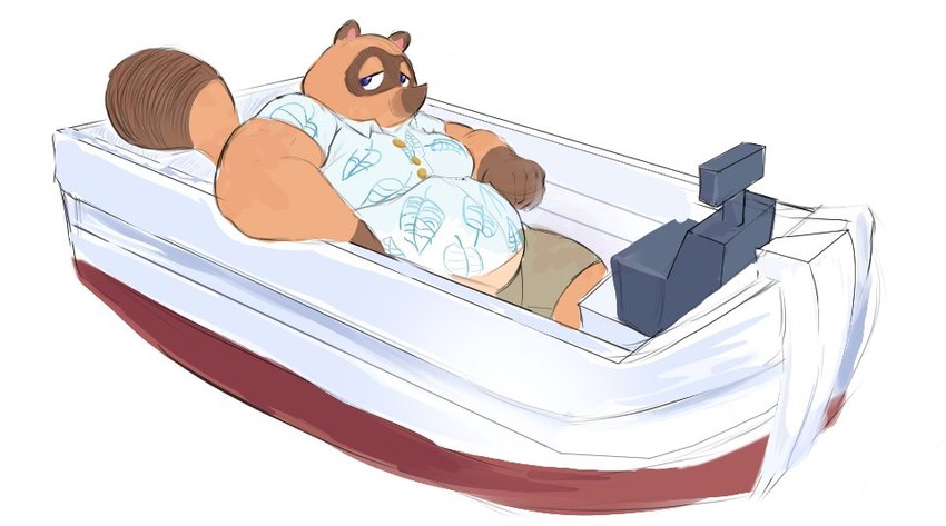 tom nook (spongebob squarepants and etc) created by debudraws