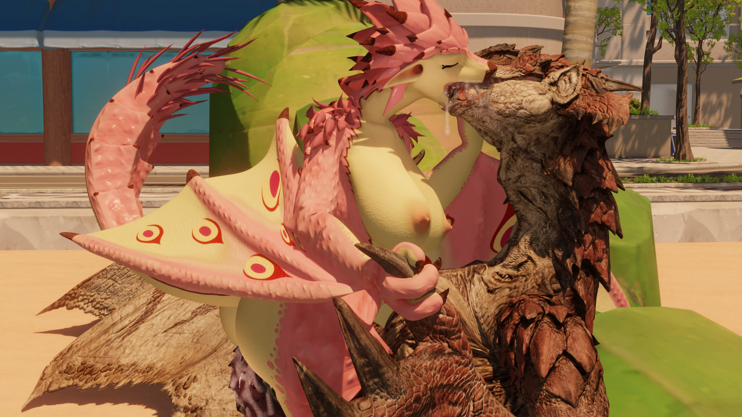 rathian (european mythology and etc) created by void dragon216