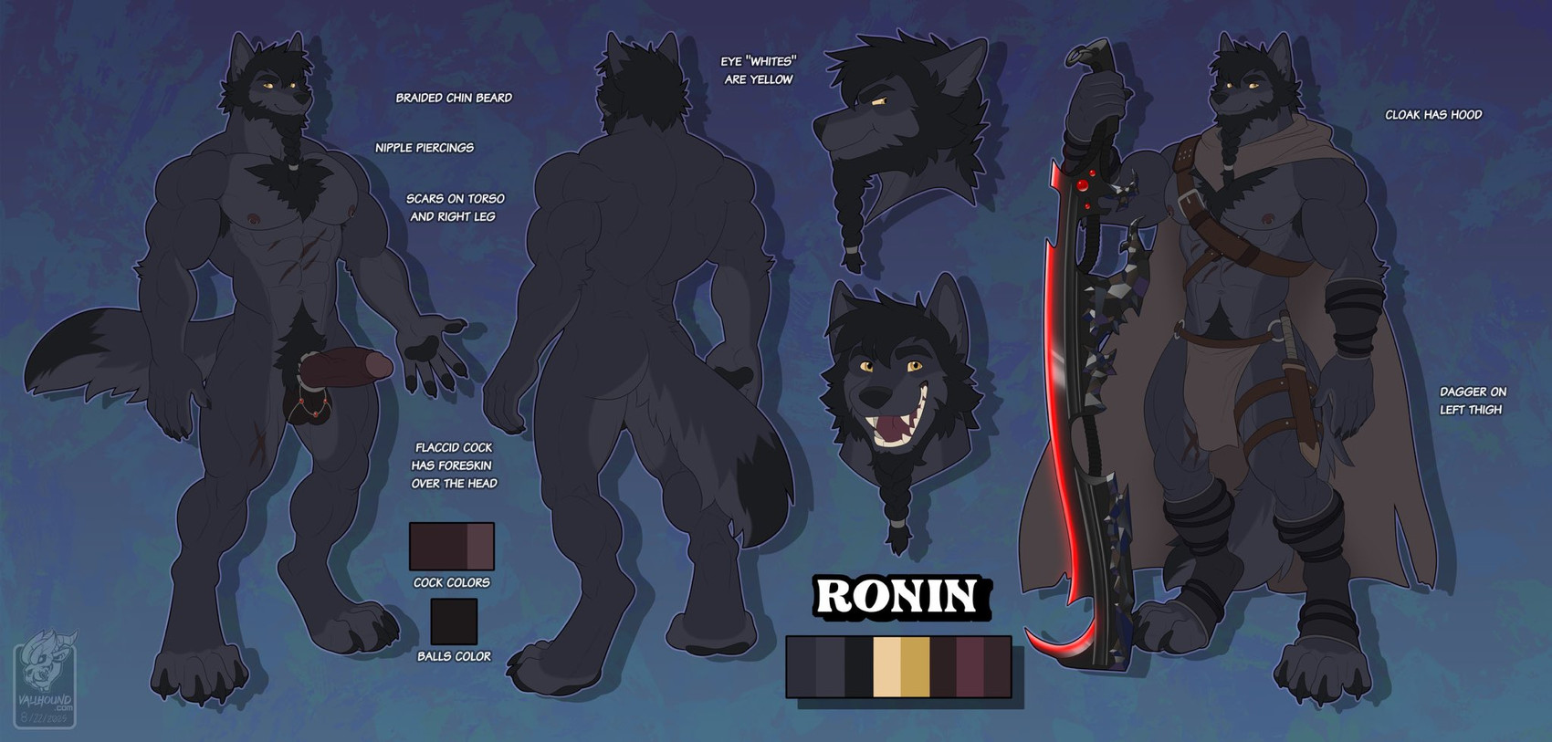 ronin created by vallhound