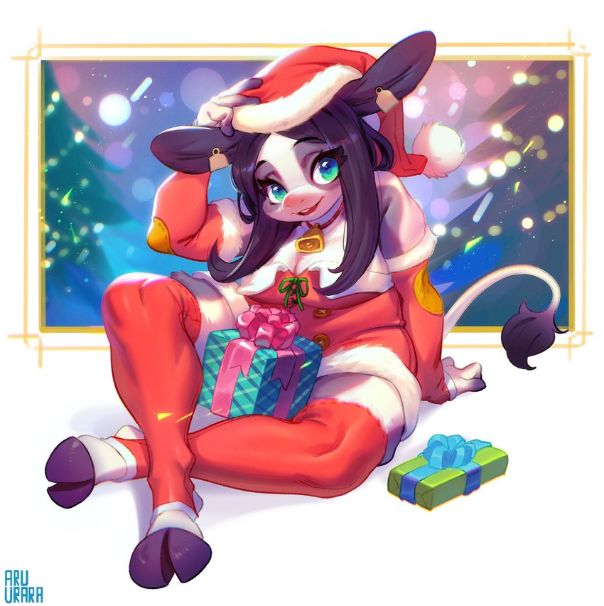 ox-chan (christmas) created by aruurara