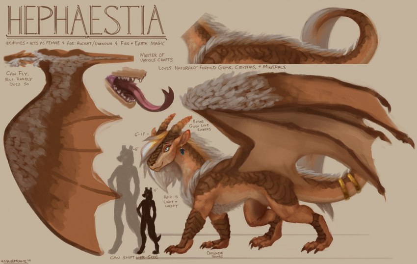 hephaestia (mythology) created by maneframe