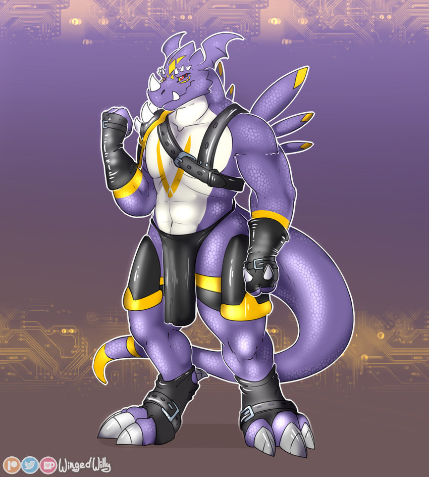 dragoneer and fan character (bandai namco and etc) created by wingedwilly