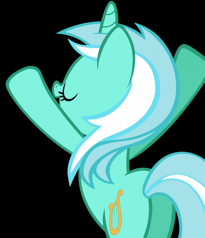 lyra heartstrings (friendship is magic and etc) created by unknown artist