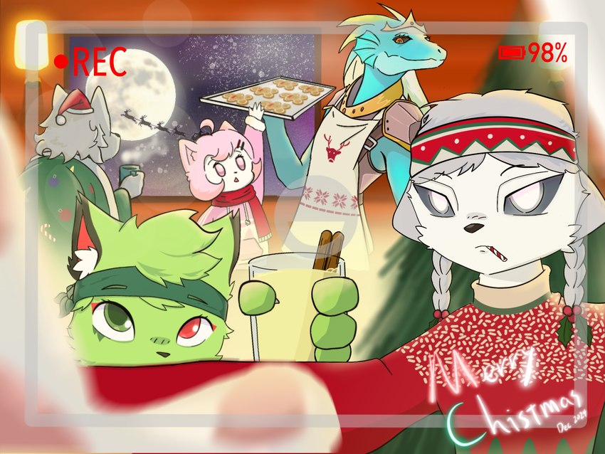 fan character (christmas) created by votmelon