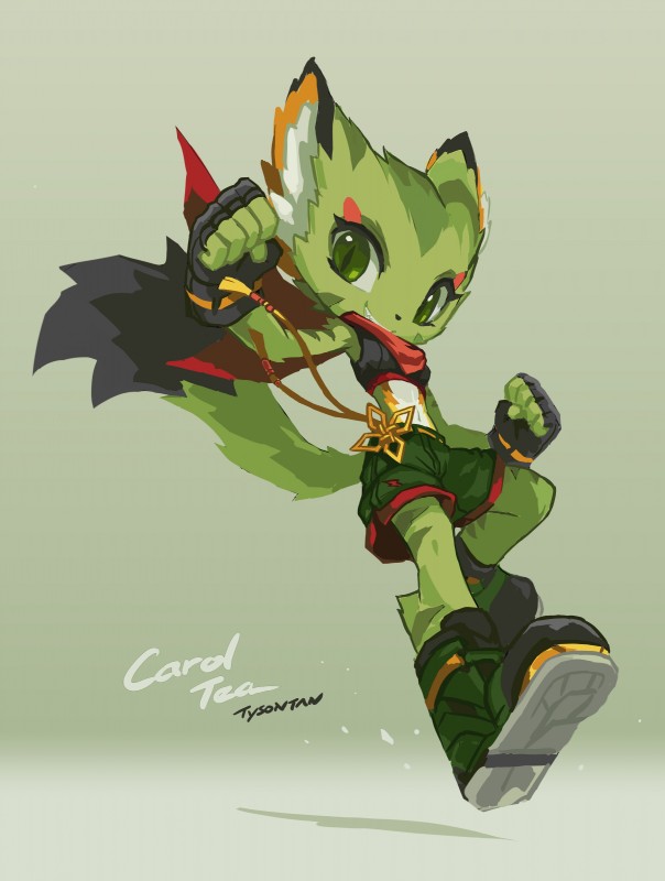 carol tea (freedom planet and etc) created by tysontan