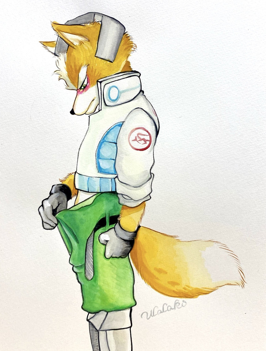 fox mccloud (nintendo and etc) created by ulala ko