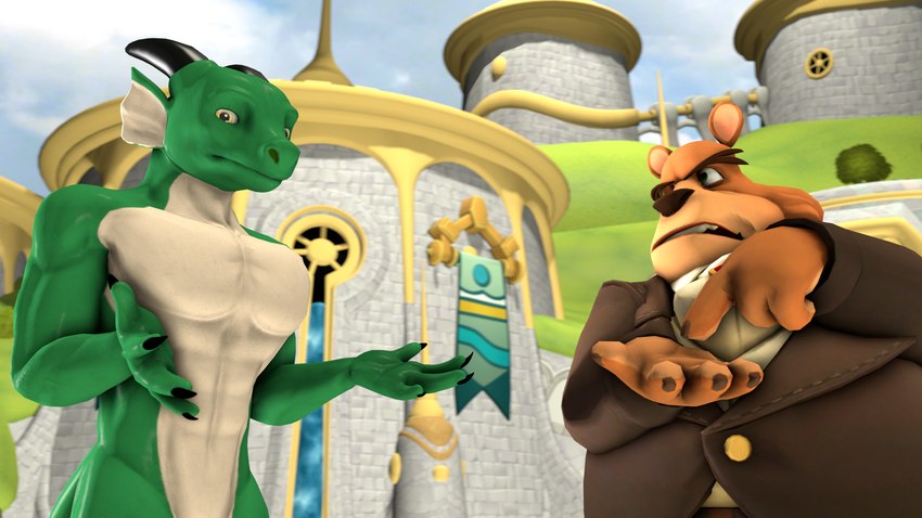 acey and moneybags (spyro the dragon and etc) created by aceydrgn