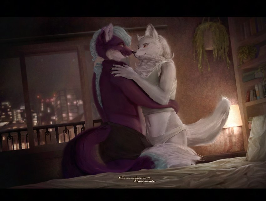 mox and rayne created by lumipaws