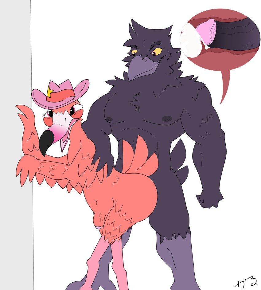 karu and tex flamingo (epic games and etc) created by karurvn