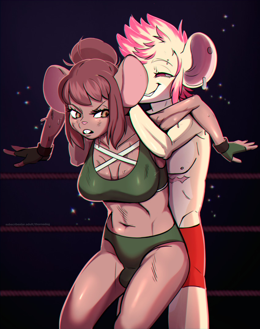 ash braunfell and harper created by thornedog