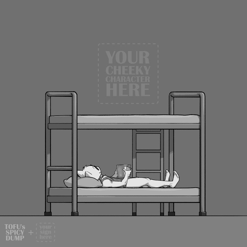 tofu (bottom bunk filling meme (tofudumps)) created by tofudumps