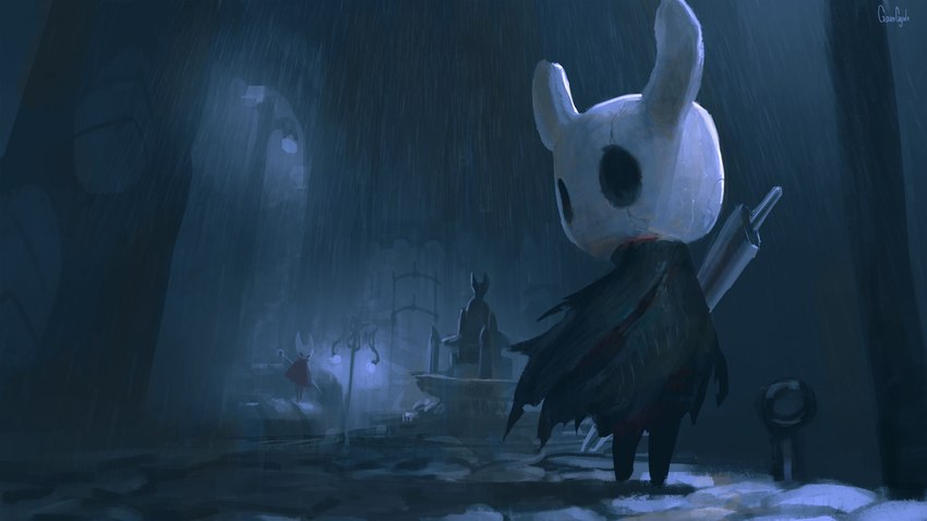 hornet and the knight (hollow knight and etc) created by gamgyuls